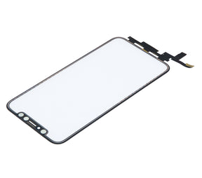 4 in 1 Short Flex (Digitizer Touch With Glass + OCA + Frame Pre-installed) Compatible For iPhone XS (OCA Master)