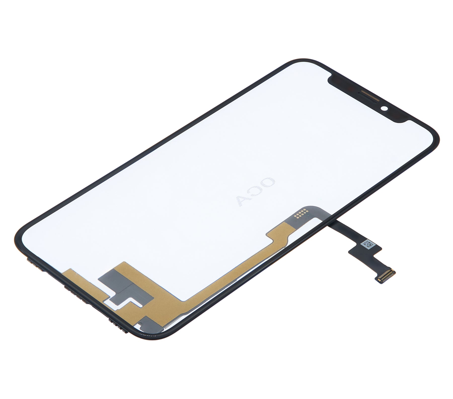 4 in 1 Long Flex (Digitizer Touch With Glass + OCA + Frame Pre-installed) Compatible For iPhone XS (OCA Master)