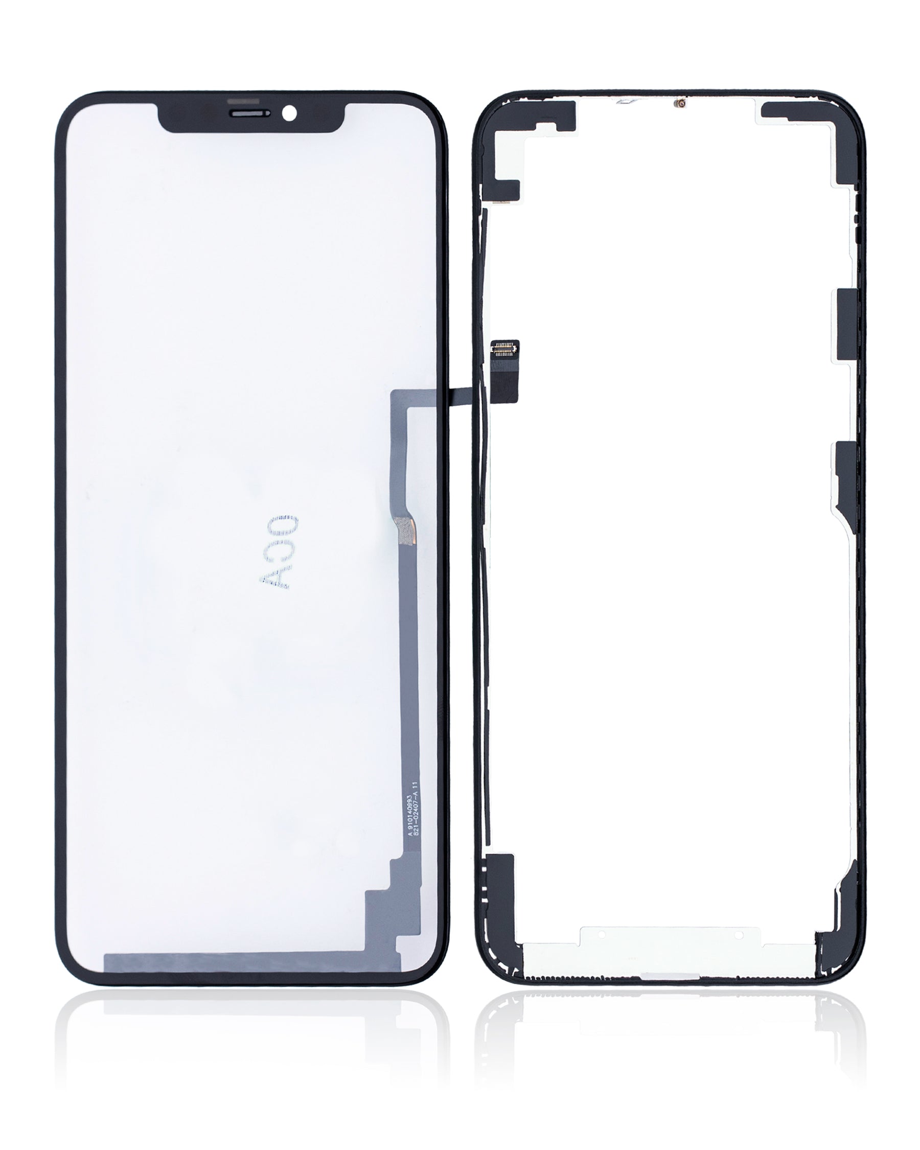 4 in 1 Long Flex (Digitizer Touch With Glass + OCA + Frame Pre-installed) Compatible For iPhone 11 Pro Max (OCA Master)