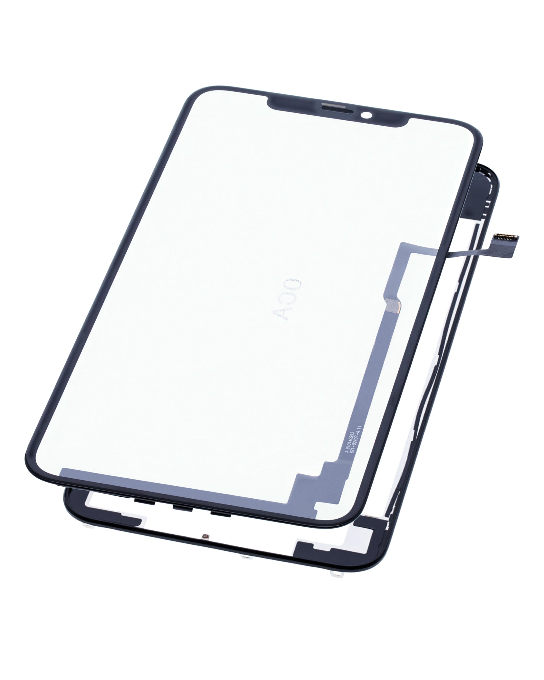 4 in 1 Long Flex (Digitizer Touch With Glass + OCA + Frame Pre-installed) Compatible For iPhone 11 Pro Max (OCA Master)