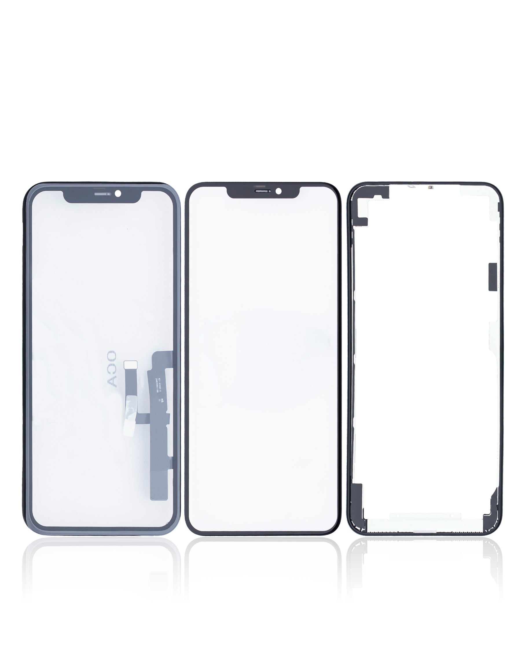 4 in 1 (Glass With OCA Pre-Installed + Frame + Digitizer ) Compatible For iPhone 11 (OCA Master)
