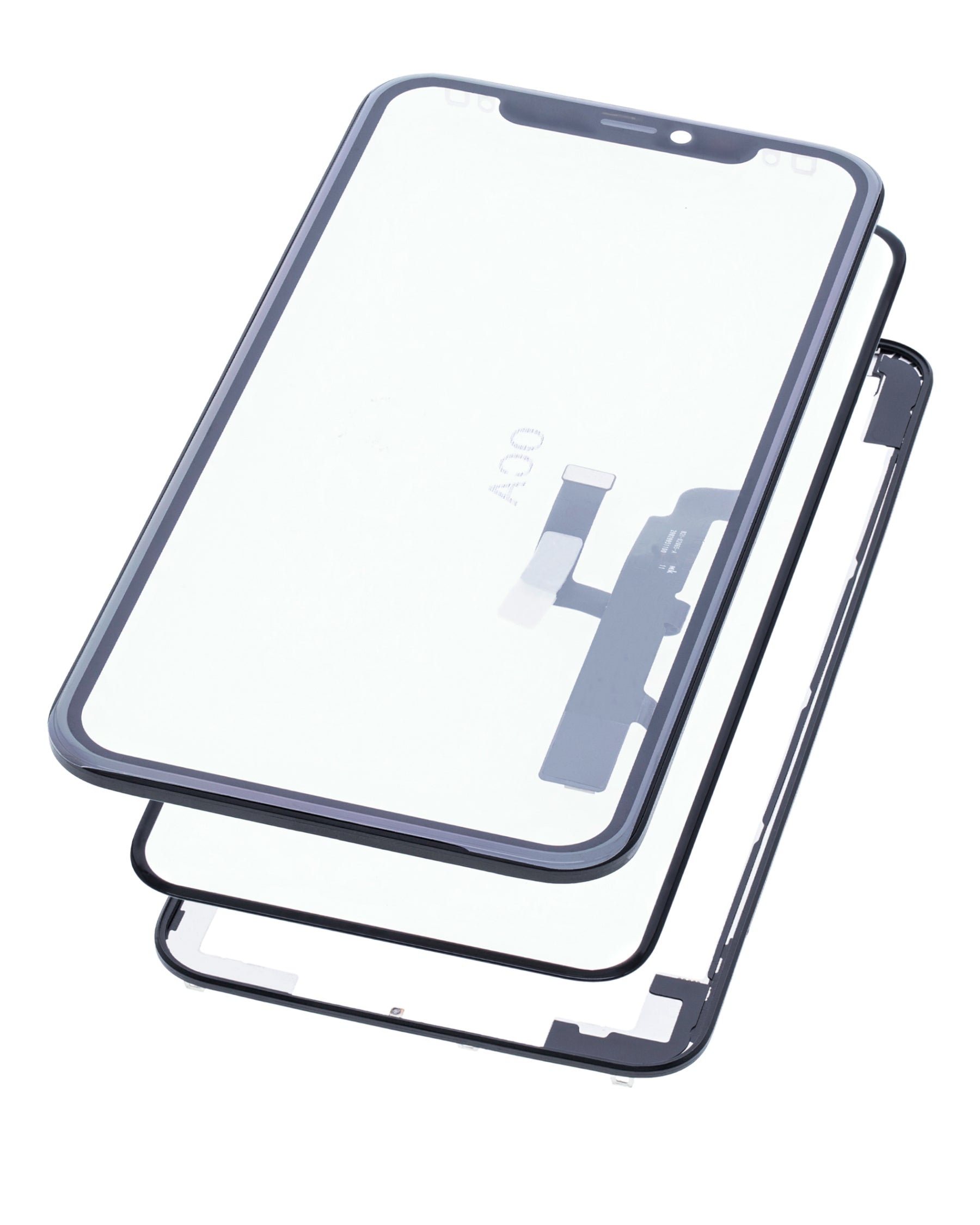 4 in 1 (Glass With OCA Pre-Installed + Frame + Digitizer ) Compatible For iPhone 11 (OCA Master)