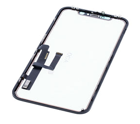 4 in 1 (Glass With OCA Pre-Installed + Frame + Digitizer ) Compatible For iPhone 11 (OCA Master)