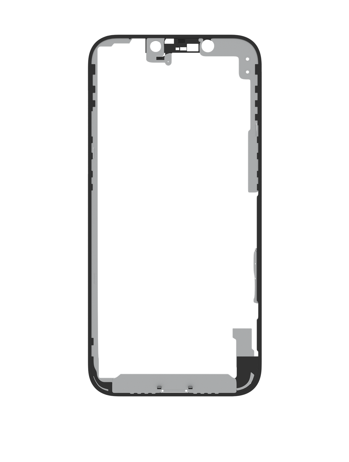 Frame Only Compatible For iPhone 12 Mini (5 Pack) (OCA Master)