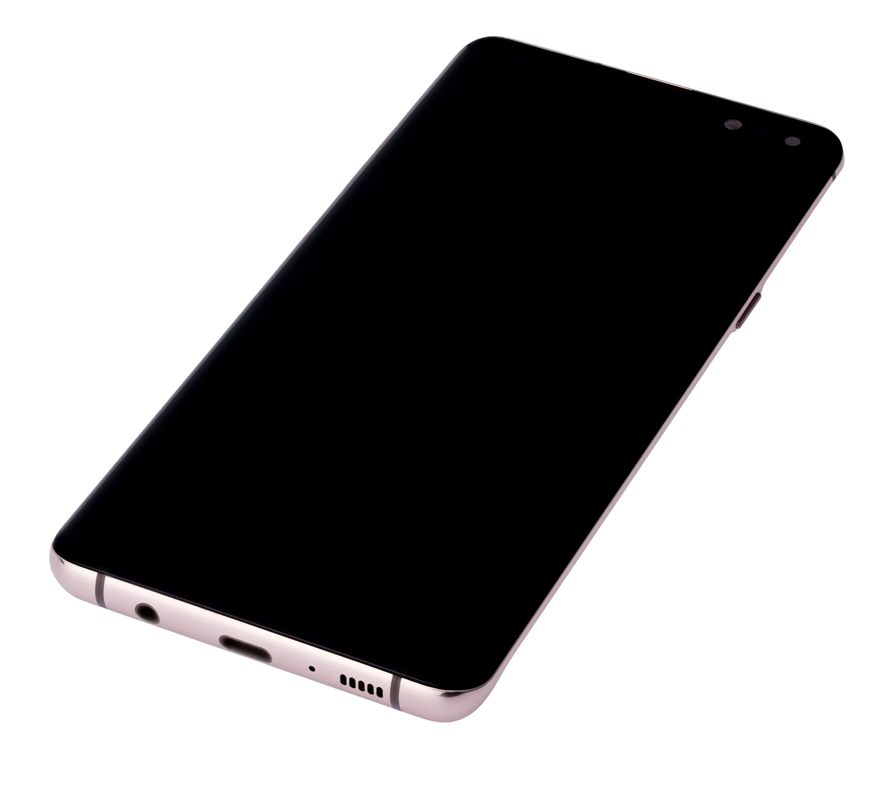 OLED Assembly With Frame Compatible For Samsung Galaxy S10 5G  Replacement (Refurbished) (Royal Gold)