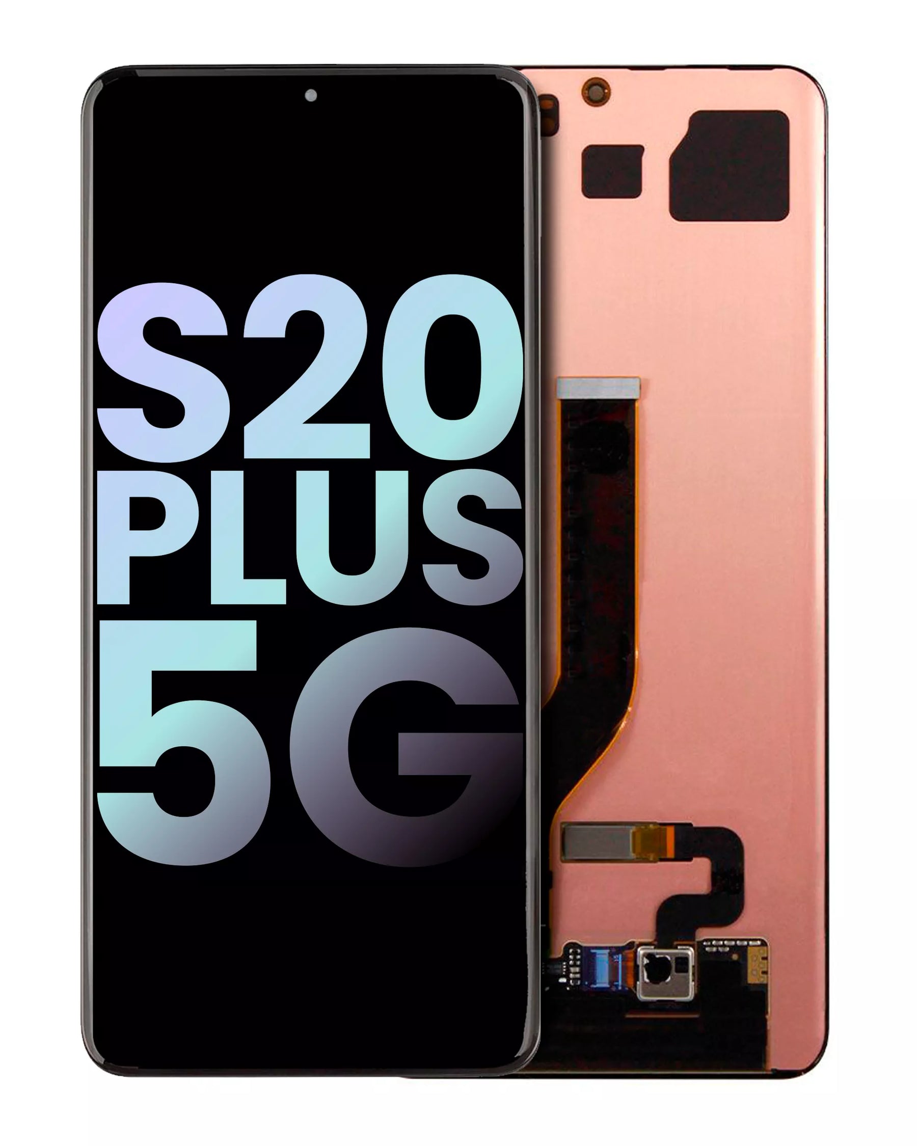 Replacement OLED Assembly Without Frame Compatible For Samsung Galaxy S20 Plus 5G (Compatible With All Carriers) (Service Pack) (All Colors)