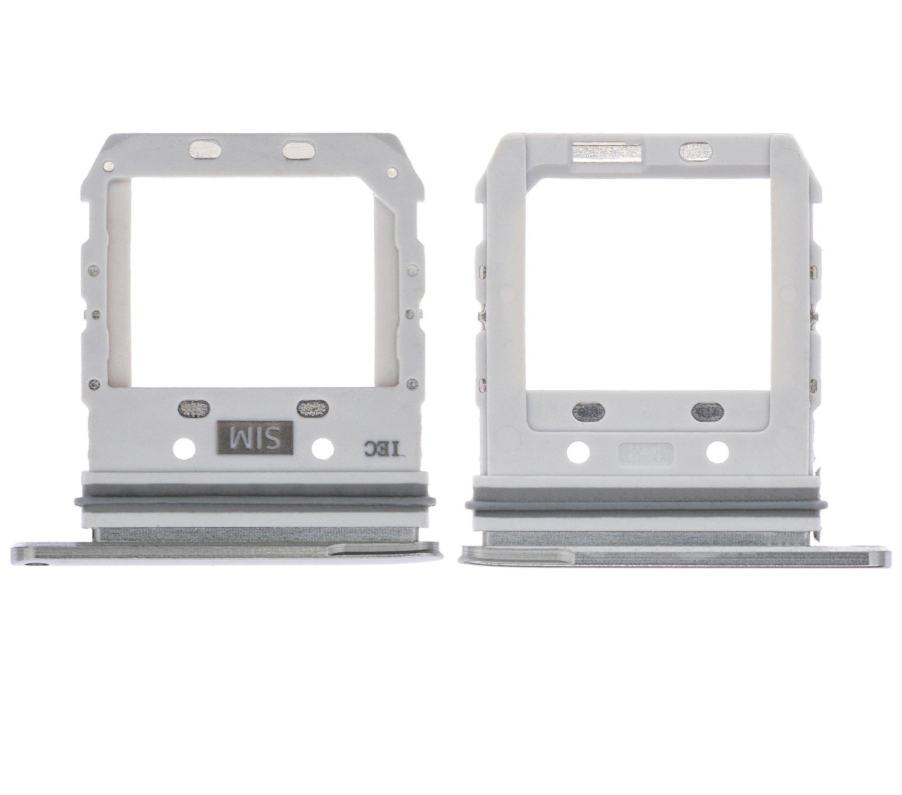 Single Sim Card Tray Replacement  Compatible For Samsung Galaxy S10 5G (Crown Silver)