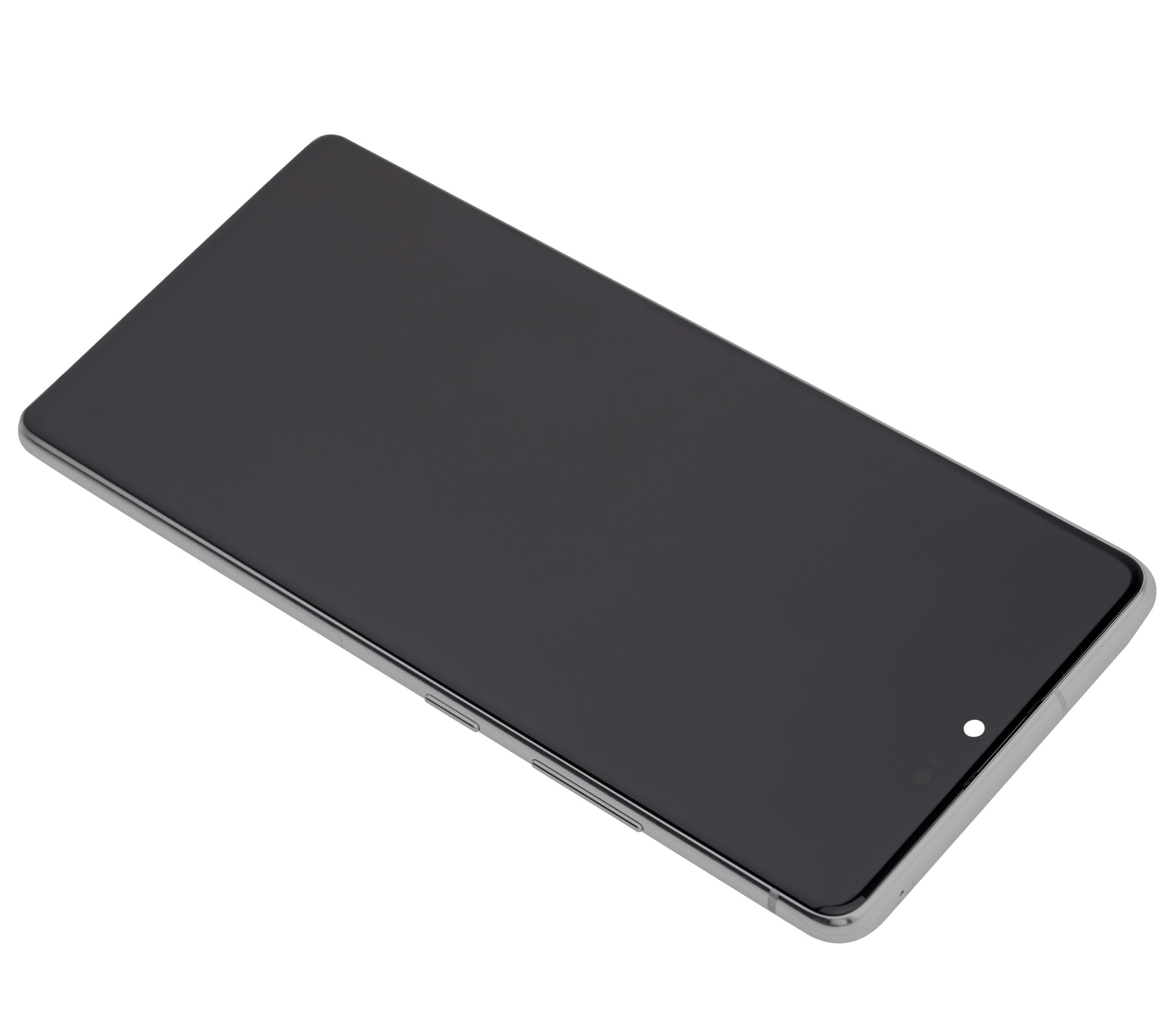 OLED Assembly With Frame Compatible For Samsung Galaxy S10 Lite Replacement by Macfactory.Store (Service Pack) (Prism White)