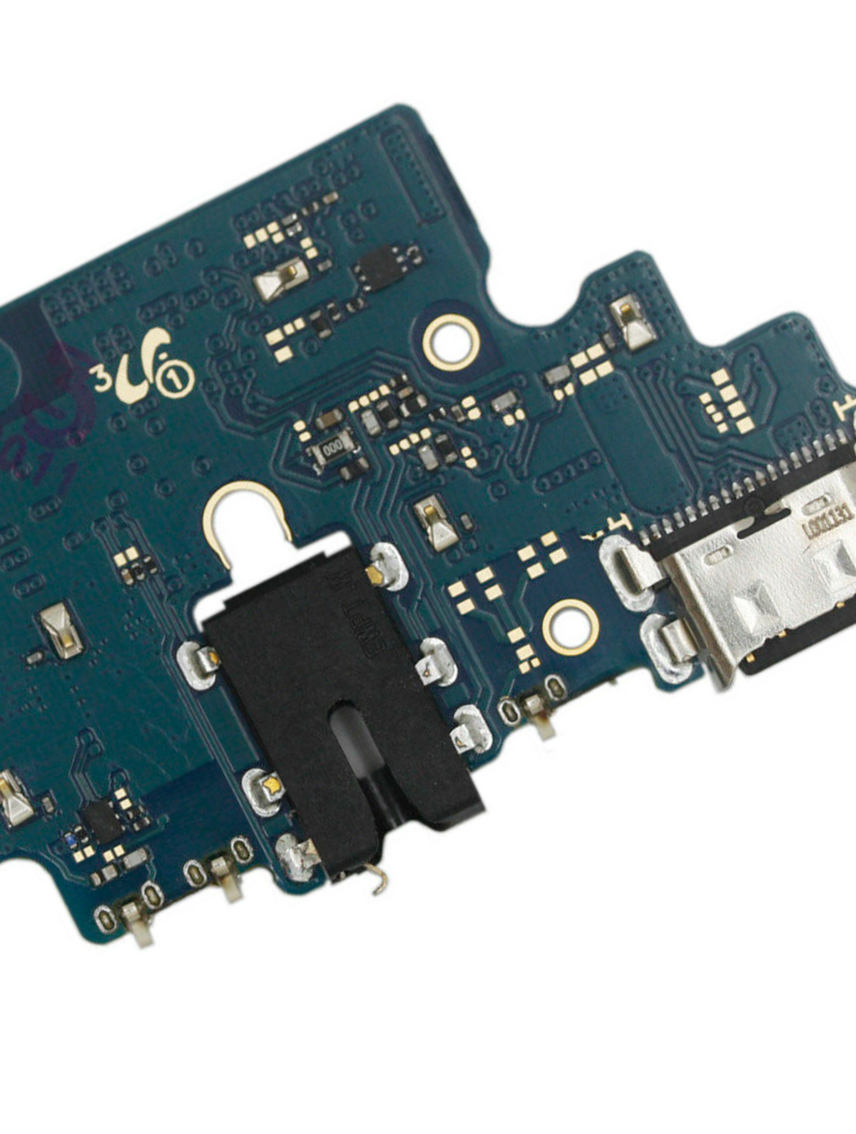 Replacement Charging Port Flex Cable With Headphone Jack Compatible For Samsung Galaxy Note 10 Lite (Premium)