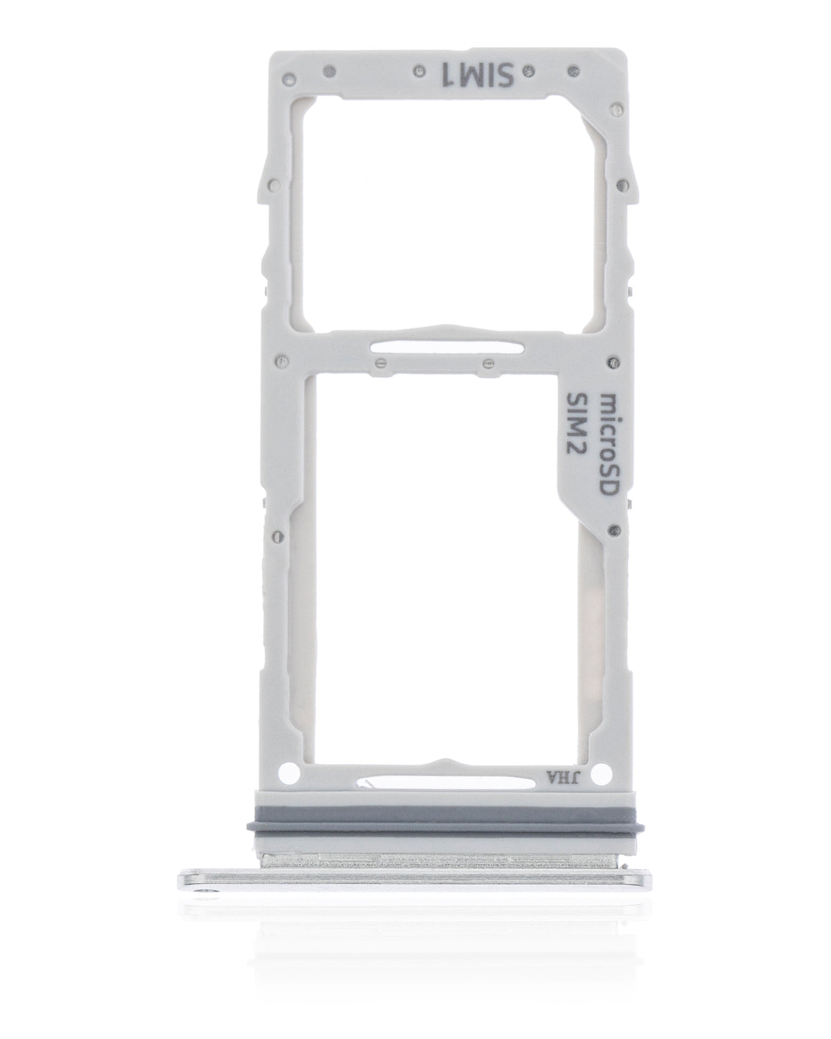 Dual Sim Card Tray Compatible For Samsung Galaxy S10 Lite Replacement by Macfactory.Store(Prism White)