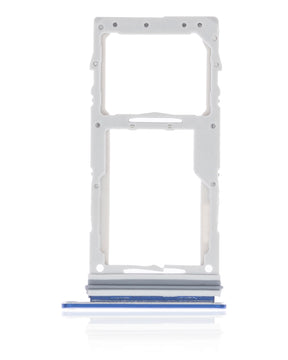 Dual Sim Card Tray Compatible For Samsung Galaxy S10 Lite Replacement (Prism Blue)