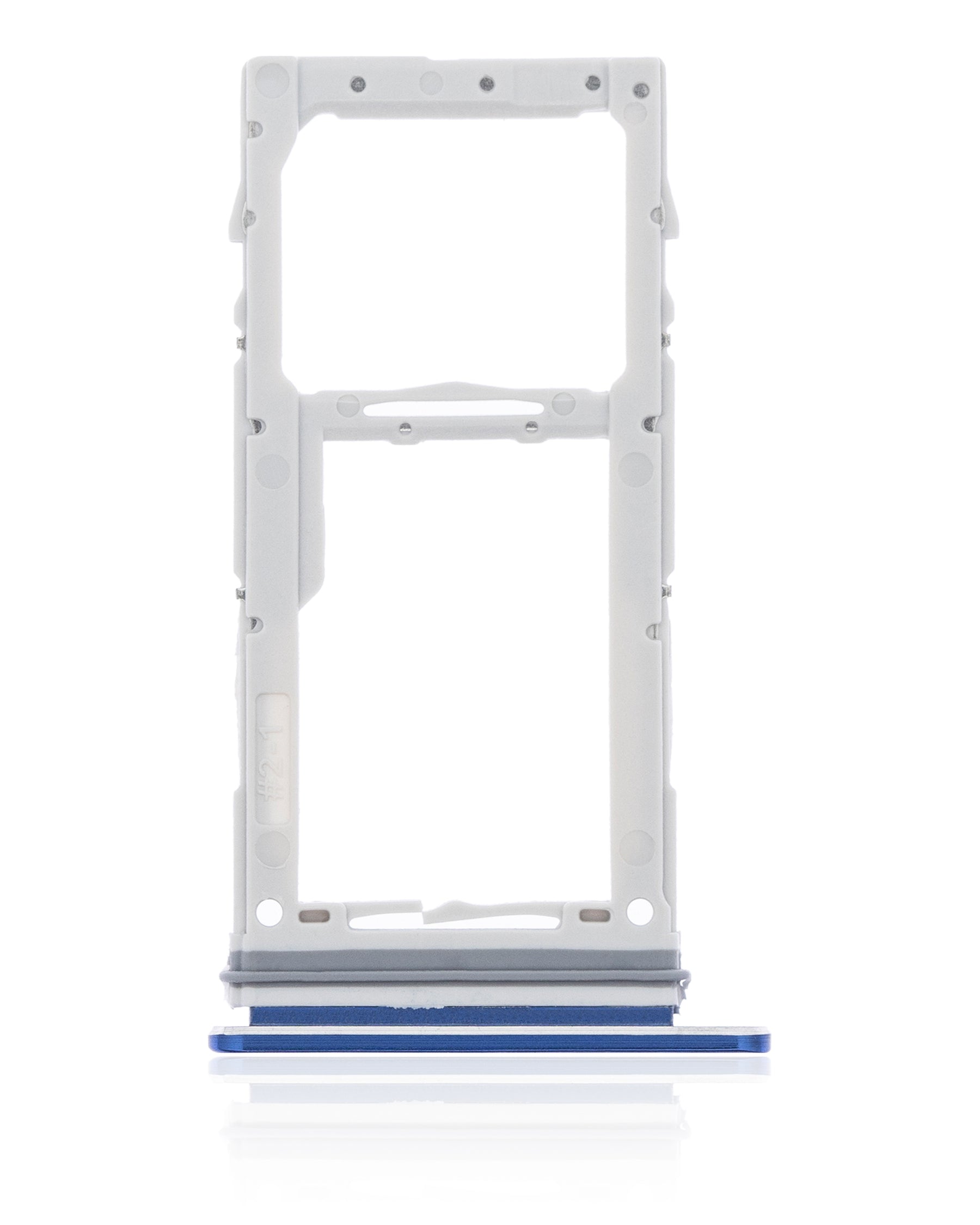 Dual Sim Card Tray Compatible For Samsung Galaxy S10 Lite Replacement (Prism Blue)