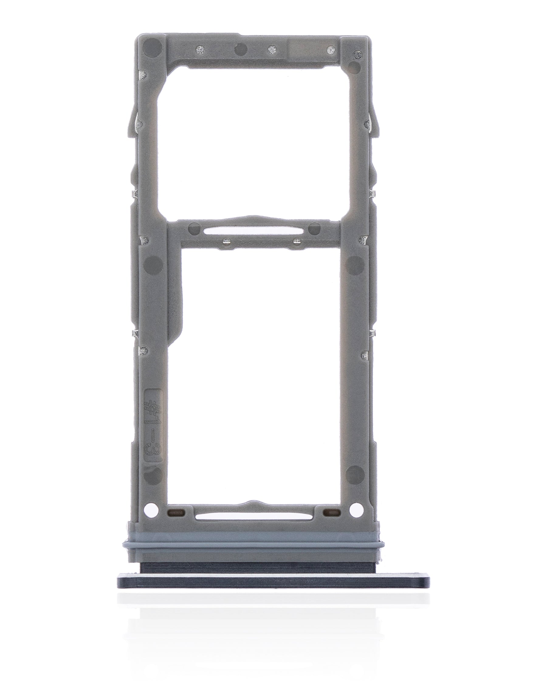 Single Sim Card Tray Compatible For Samsung Galaxy S10 Lite Replacement by Macfactory.Store (Prism Black)