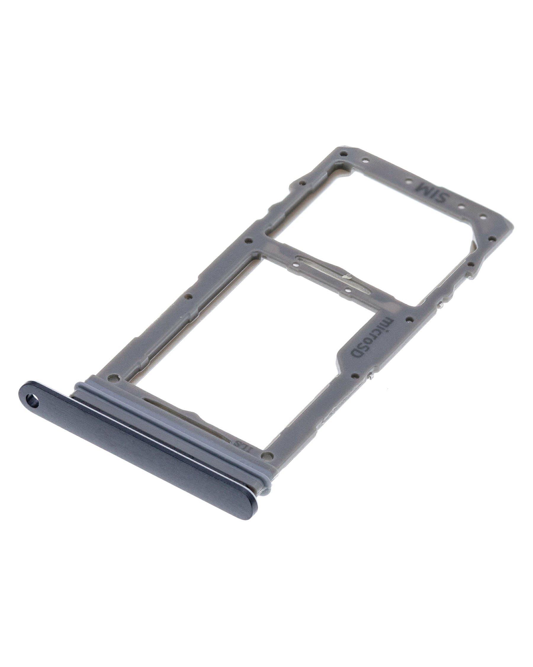 Single Sim Card Tray Compatible For Samsung Galaxy S10 Lite Replacement by Macfactory.Store (Prism Black)