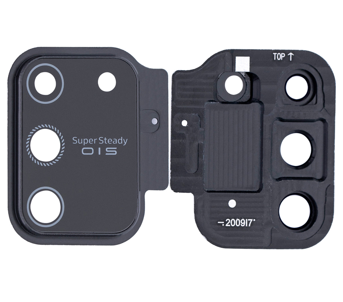 Replacement Back Camera Lens With Cover Bezel Ring Compatible For Samsung Galaxy S10 Lite (All Colors)