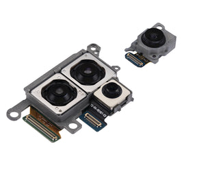Back Camera Module (Wide & Telephoto & Depth vision & Ultra Wide) Compatible For Samsung Galaxy S20 Plus 5G Replacement (US Version)