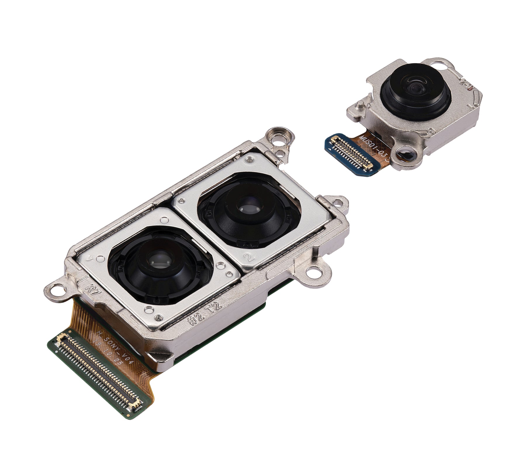 Replacement Back Camera (Wide & Telephoto & Ultra Wide) Compatible For Samsung Galaxy S21 5G  by Macfactory.Store(G991U) / S21 Plus 5G (G996U) (US Version)