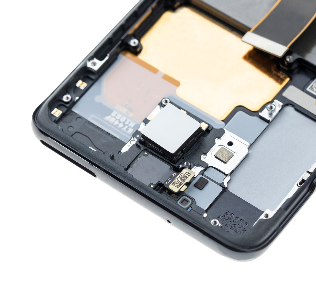 Replacement OLED Assembly With Frame Compatible For Samsung Galaxy S20 Plus 5G (Refurbished) (Cosmic Black)