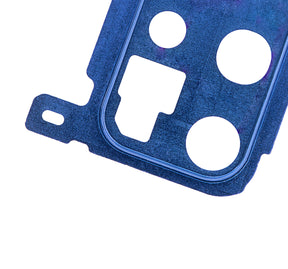Replacement Back Camera Lens With Cover Bezel Ring Compatible For Samsung Galaxy S20 Plus (Cloud Blue)