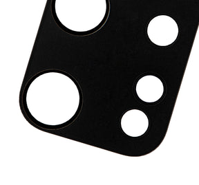 Replacement Back Camera Lens With Cover Bezel Ring Compatible For Samsung Galaxy S20 Plus (Cosmic Gray)