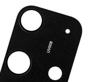 Replacement Back Camera Lens With Cover Bezel Ring Compatible For Samsung Galaxy S20 Plus (Cosmic Gray)