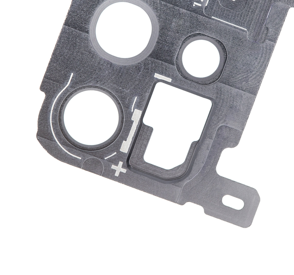 Replacement Back Camera Lens With Cover Bezel Ring Compatible For Samsung Galaxy S20 Plus (Cosmic Gray)