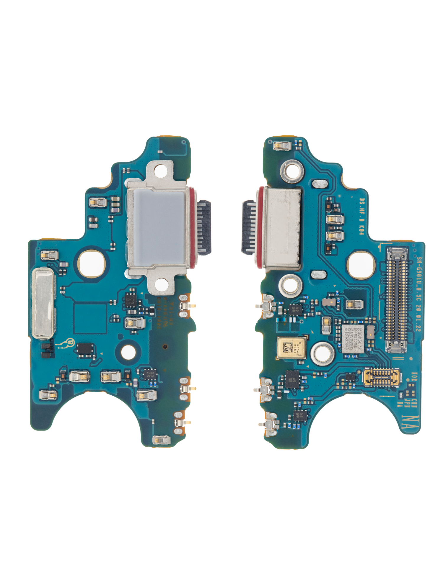 Charging Port With Board Compatible For Samsung Galaxy S20  Replacement (US Version) (Premium)