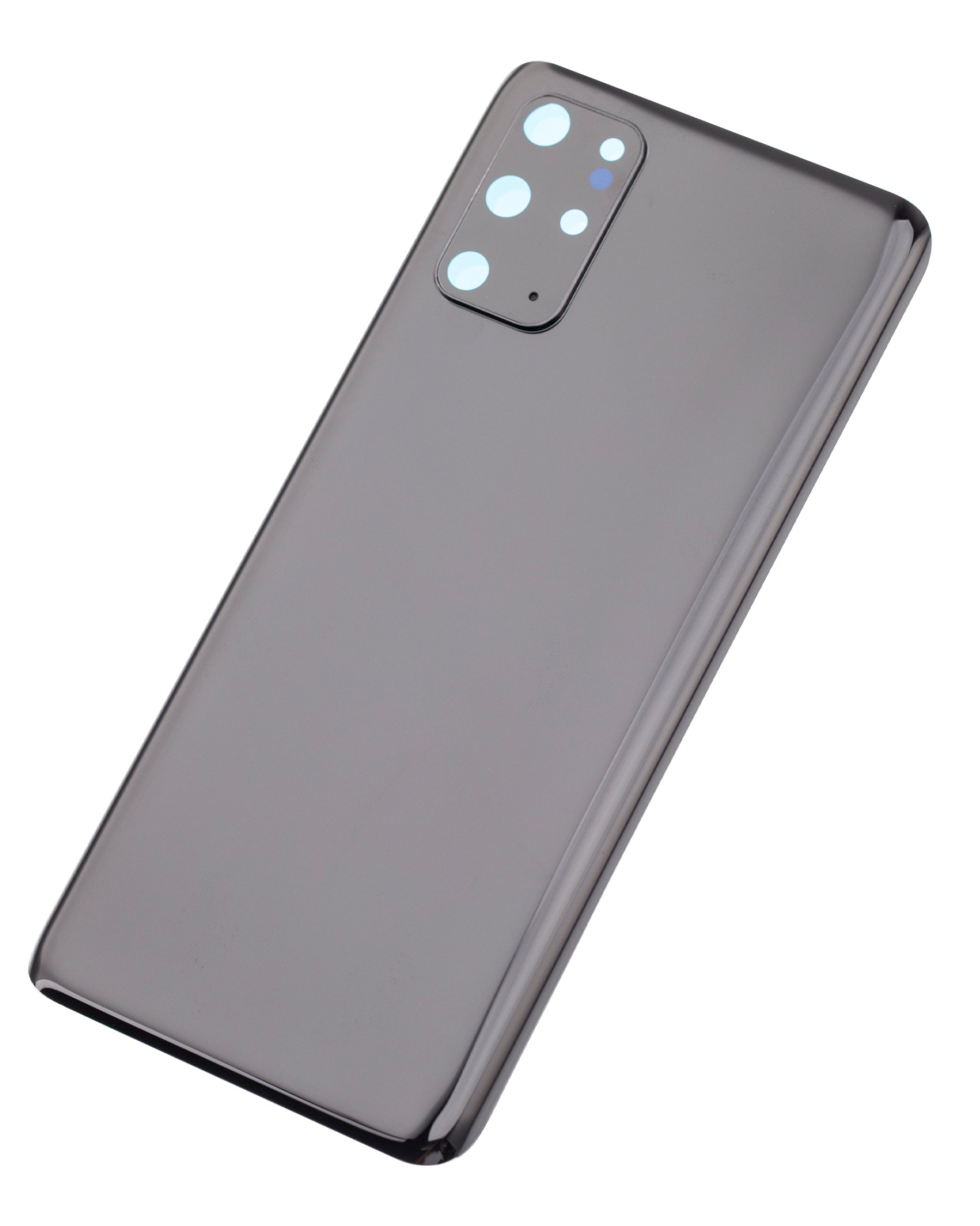 Back Cover Glass With Camera Lens Compatible For Samsung Galaxy S20 Plus Replacement  (No Logo) (Vemake) (Cosmic Black)