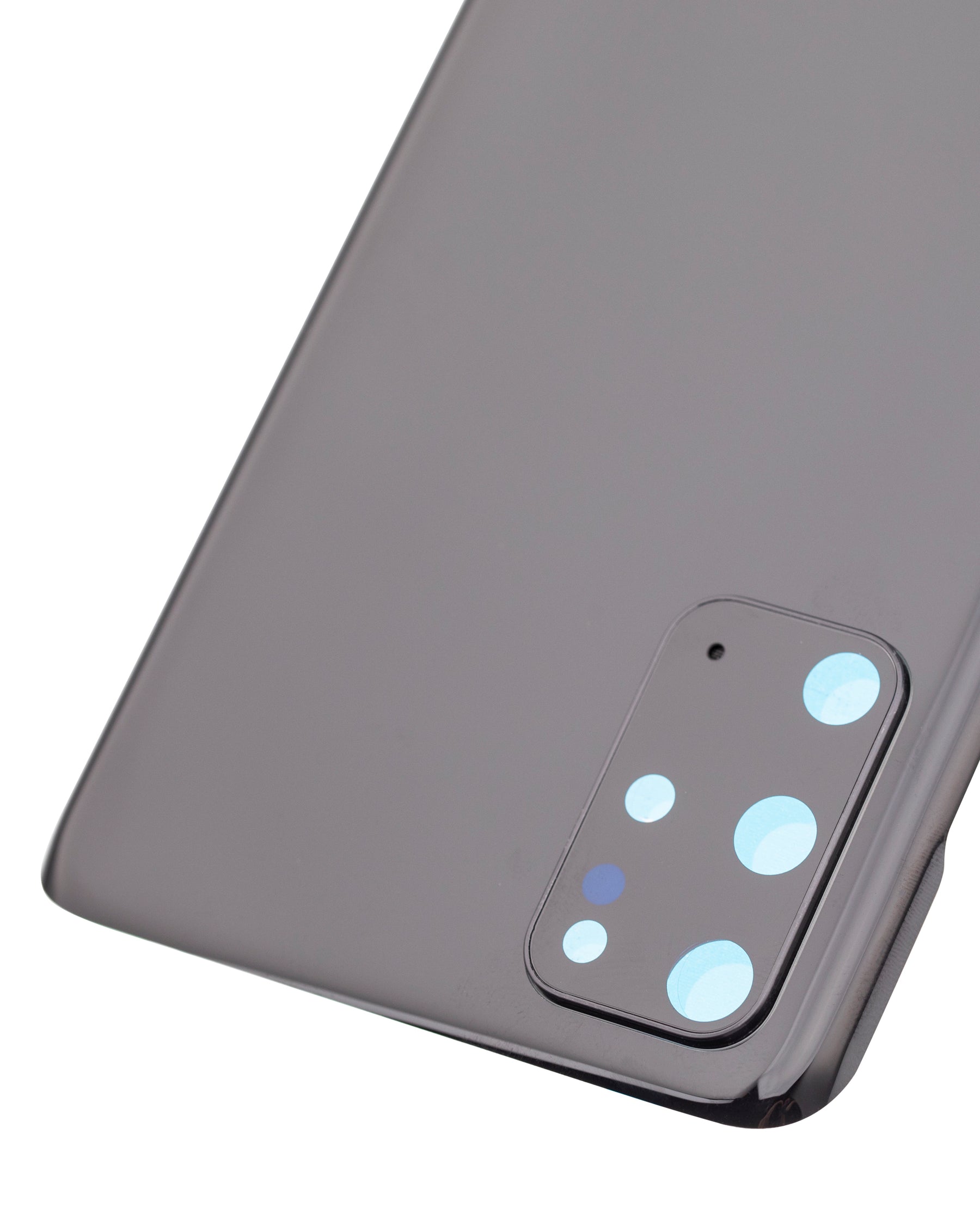 Back Cover Glass With Camera Lens Compatible For Samsung Galaxy S20 Plus Replacement  (No Logo) (Vemake) (Cosmic Black)