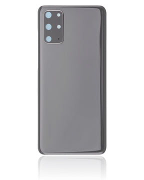 Replacement Back Cover Glass With Camera Lens Compatible For Samsung Galaxy S20 Plus (Service Pack) (Cosmic Gray)