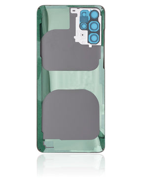 Replacement Back Cover Glass With Camera Lens Compatible For Samsung Galaxy S20 Plus (No Logo) (Vemake) (Cosmic Gray)