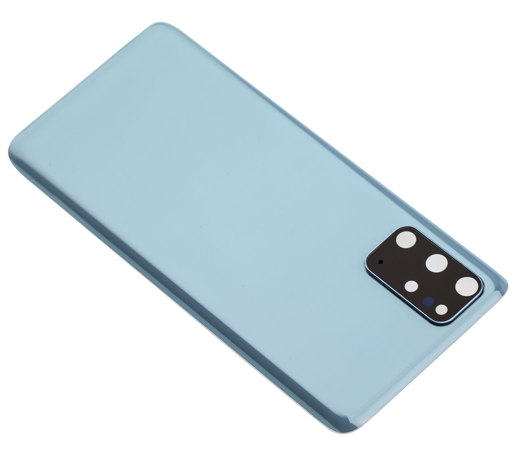 Replacement Back Cover Glass With Camera Lens Compatible For Samsung Galaxy S20 Plus (Service Pack) (Cloud Blue)