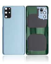 Replacement Back Cover Glass With Camera Lens Compatible For Samsung Galaxy S20 Plus (Service Pack) (Cloud Blue)
