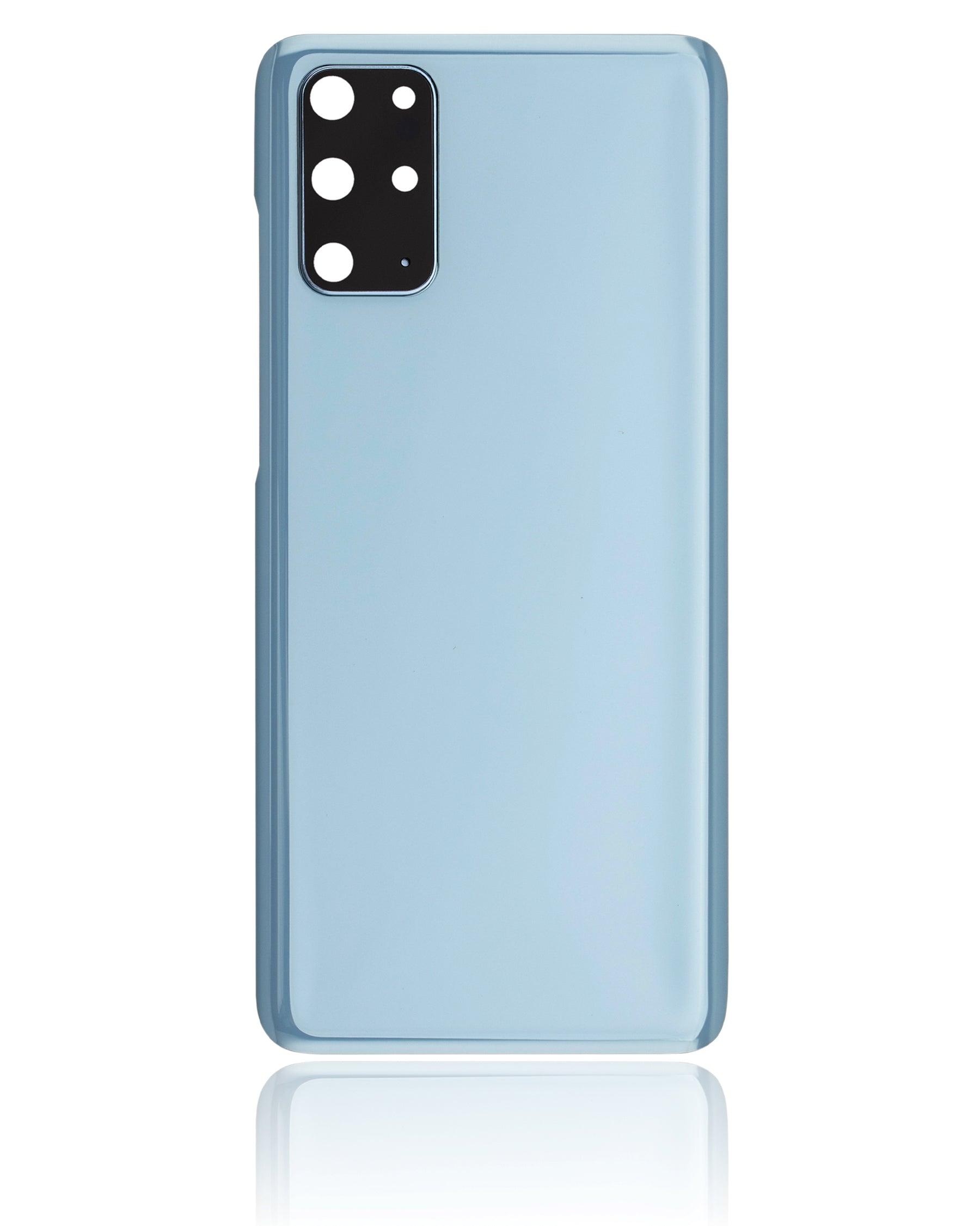 Back Cover Glass With Camera Lens Compatible For Samsung Galaxy S20 Plus Replacement  (No Logo) (Vemake) (Cloud Blue)