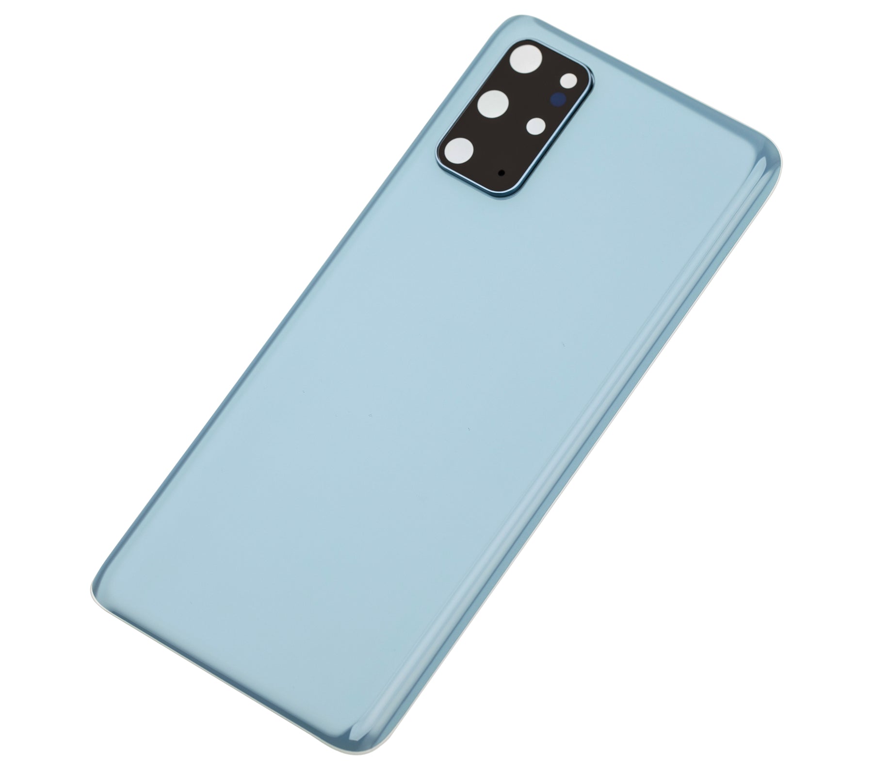 Replacement Back Cover Glass With Camera Lens Compatible For Samsung Galaxy S20 Plus (Service Pack) (Cloud Blue)