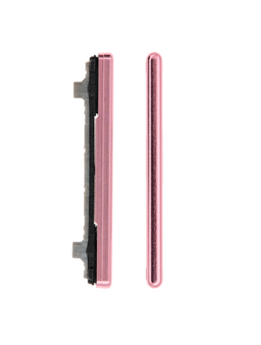Hard Buttons Replacement  (Power / Volume) Compatible For Samsung Galaxy S20 / S20 Plus (Cloud Pink)