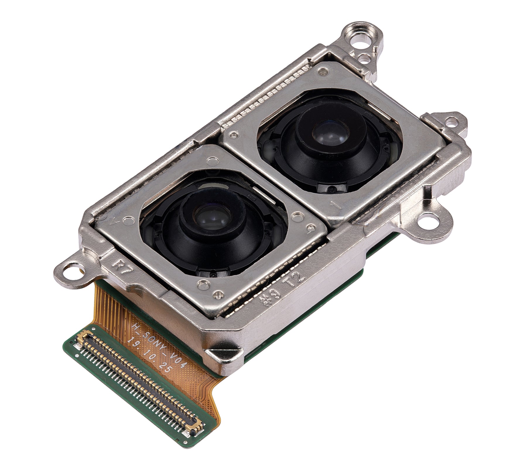 Replacement Back Camera (Wide & Telephoto) Compatible For Samsung Galaxy S21 5G (G991U) / S21 Plus 5G (G996U) (US Version) (Used OEM Pull: Grade B)