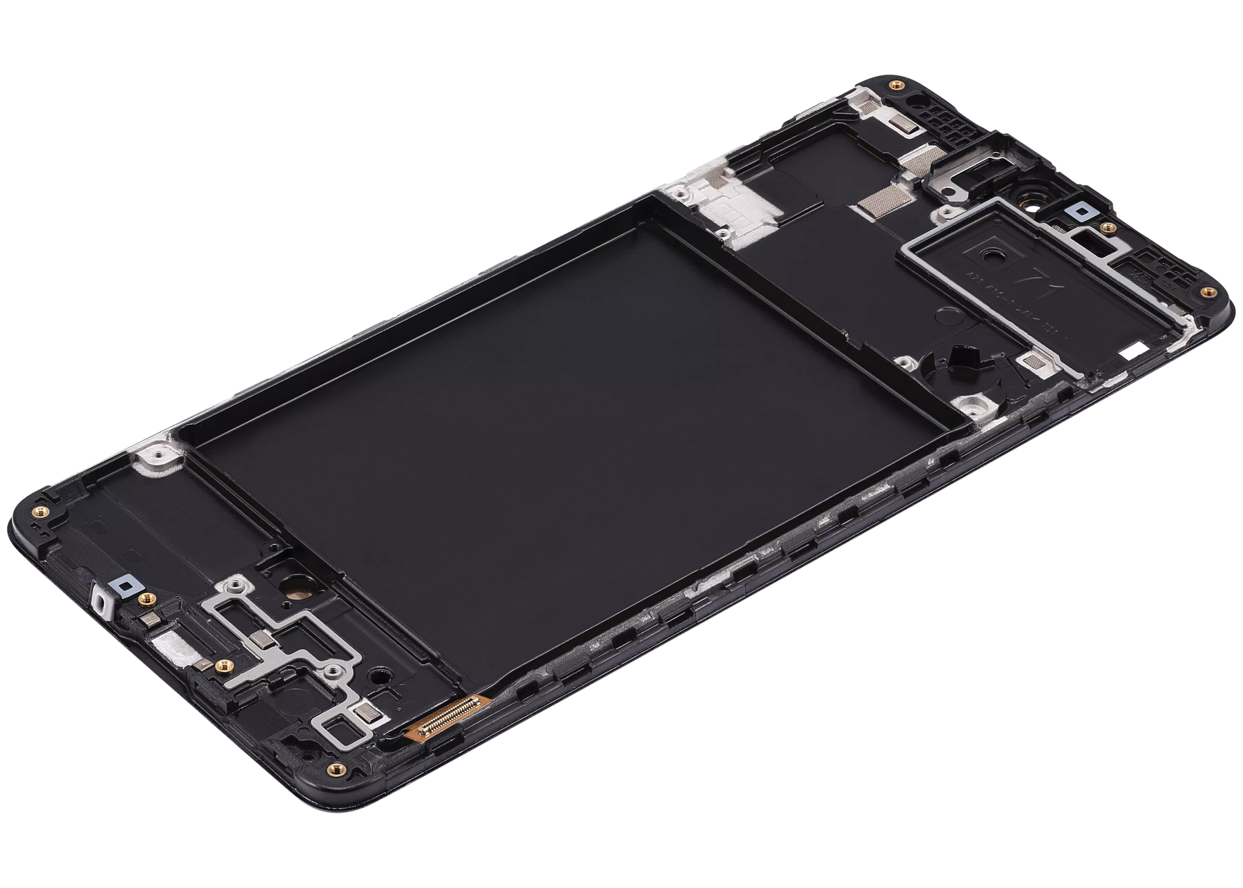 Replacement OLED Assembly With Frame Compatible For Samsung Galaxy A71 (A715 / 2020) (6.67") (Aftermarket Plus: Soft) (All Colors)