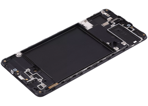 Replacement OLED Assembly With Frame Compatible For Samsung Galaxy A71 (A715 / 2020) (6.67") (Aftermarket Plus: Soft) (All Colors)