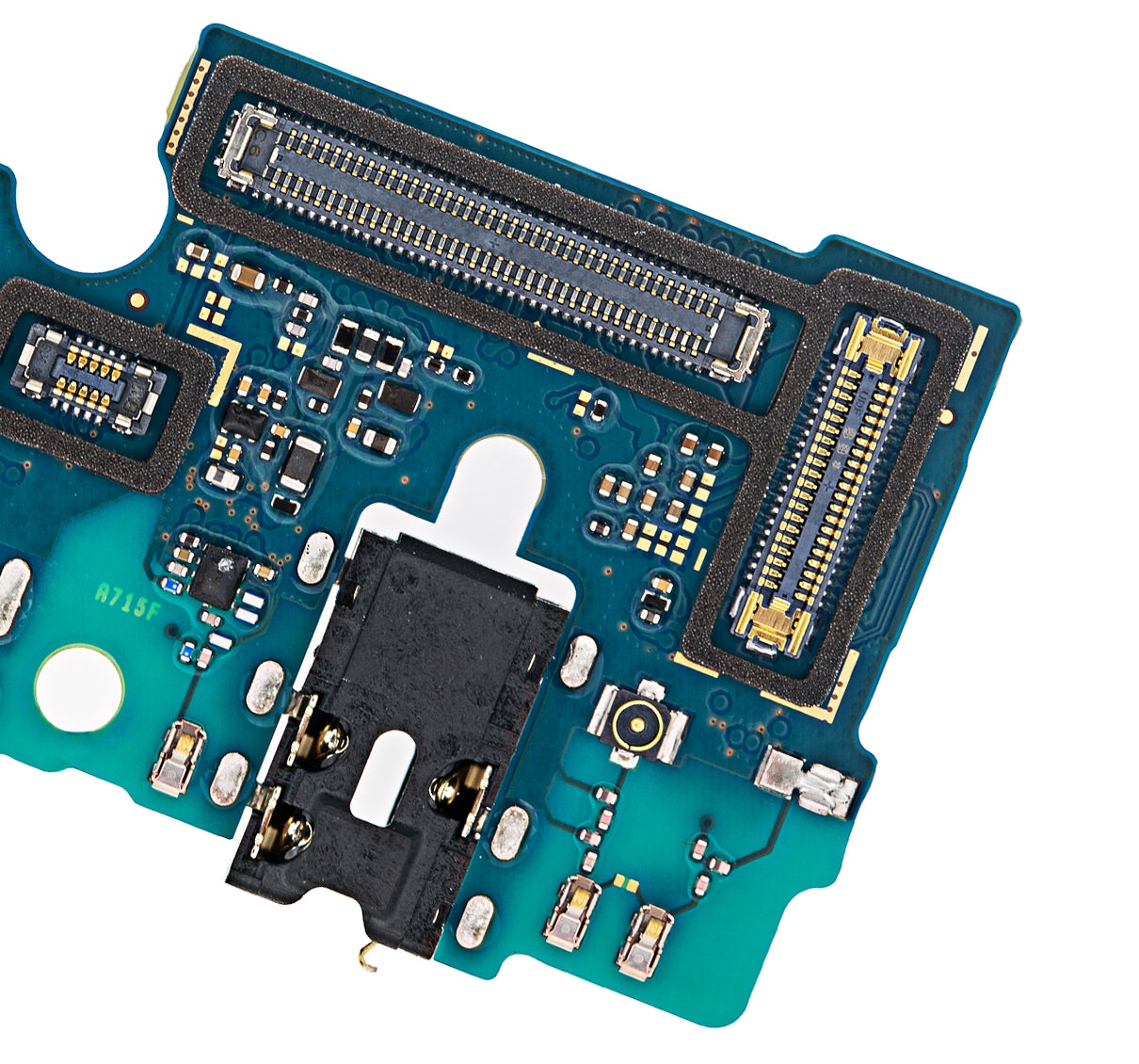 Replacement Charging Port With Headphone Jack Compatible For Samsung Galaxy A71 (A715 / 2020) (Premium)