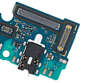 Replacement Charging Port With Headphone Jack Compatible For Samsung Galaxy A71 (A715 / 2020) (Premium)