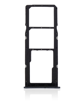 Replacement Dual Sim Card Tray Compatible For Samsung Galaxy A71 (A715 / 2020) (Prism Crush Black)