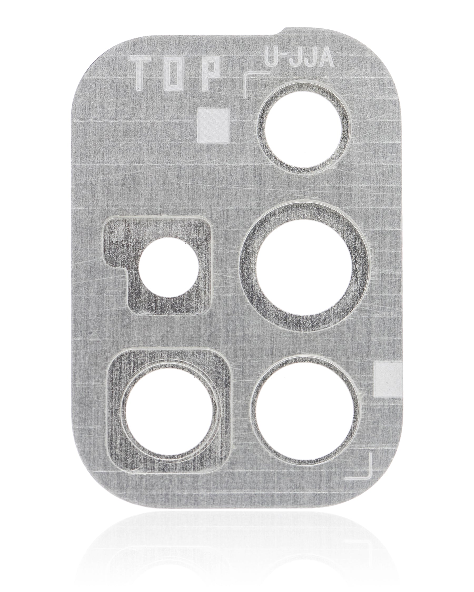 Replacement Back Camera Lens With Cover Bezel Ring Compatible For Samsung Galaxy A71 (A715 / 2020) (Prism Crush Silver)