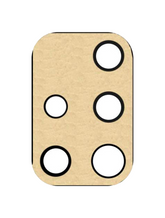 Back Camera Lens Replacement (Glass Only) With Adhesive Compatible For Samsung Galaxy A71 4G (A716 / 2020) / A71 5G (A716 / 2020)