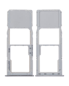 Single Sim Card Tray Compatible For Samsung Galaxy A71 Replacement (A715 / 2020) (Prism Crush Silver)