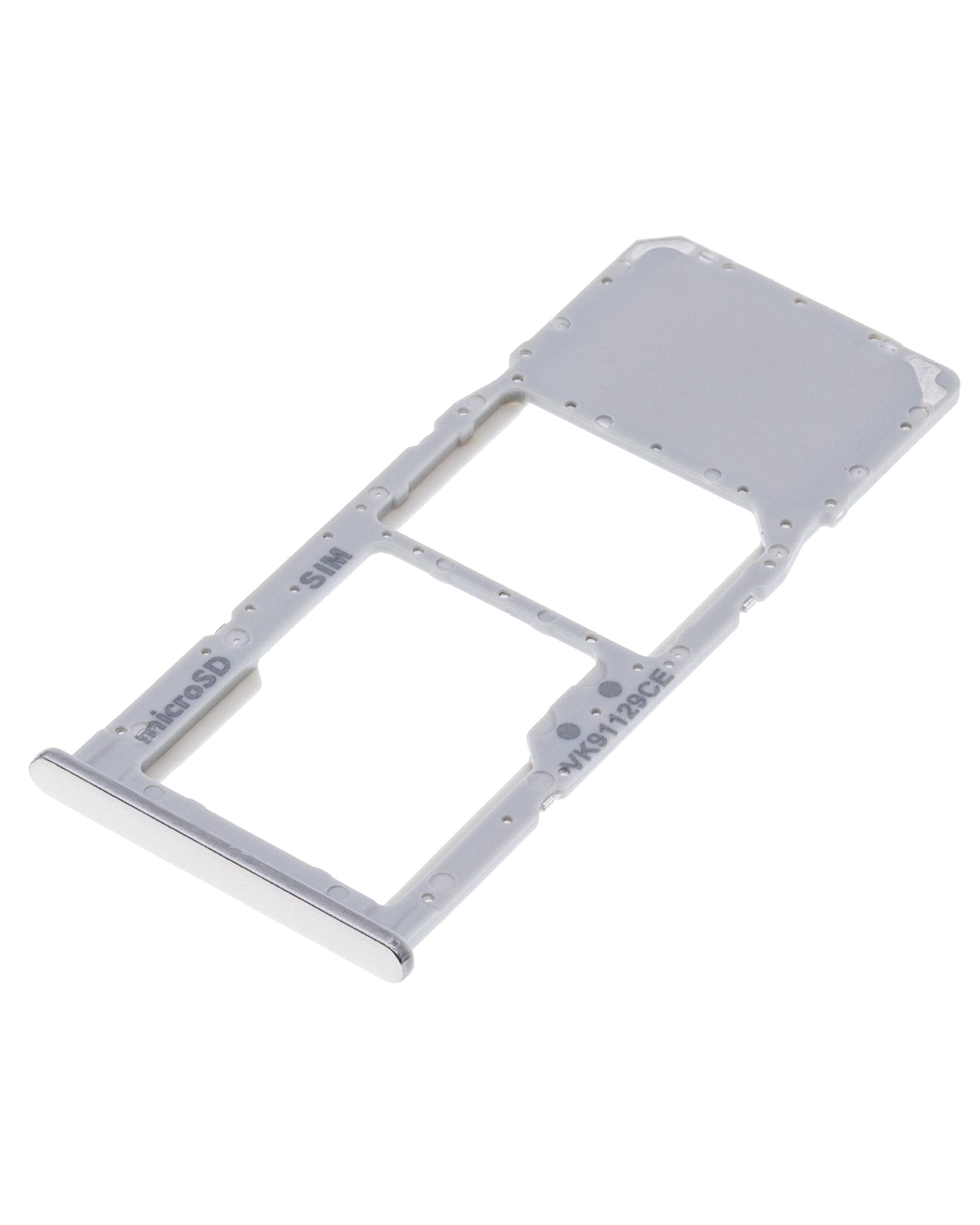 Single Sim Card Tray Compatible For Samsung Galaxy A71 Replacement (A715 / 2020) (Prism Crush Silver)