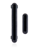 Hard Buttons Replacement  (Power / Volume) Compatible For Samsung Galaxy A90 5G (A908 / 2019) (Black)