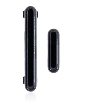 Hard Buttons Replacement  (Power / Volume) Compatible For Samsung Galaxy A90 5G (A908 / 2019) (Black)