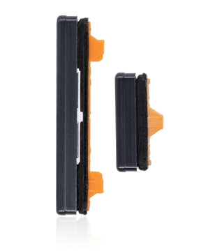 Hard Buttons Replacement  (Power / Volume) Compatible For Samsung Galaxy A90 5G (A908 / 2019) (Black)