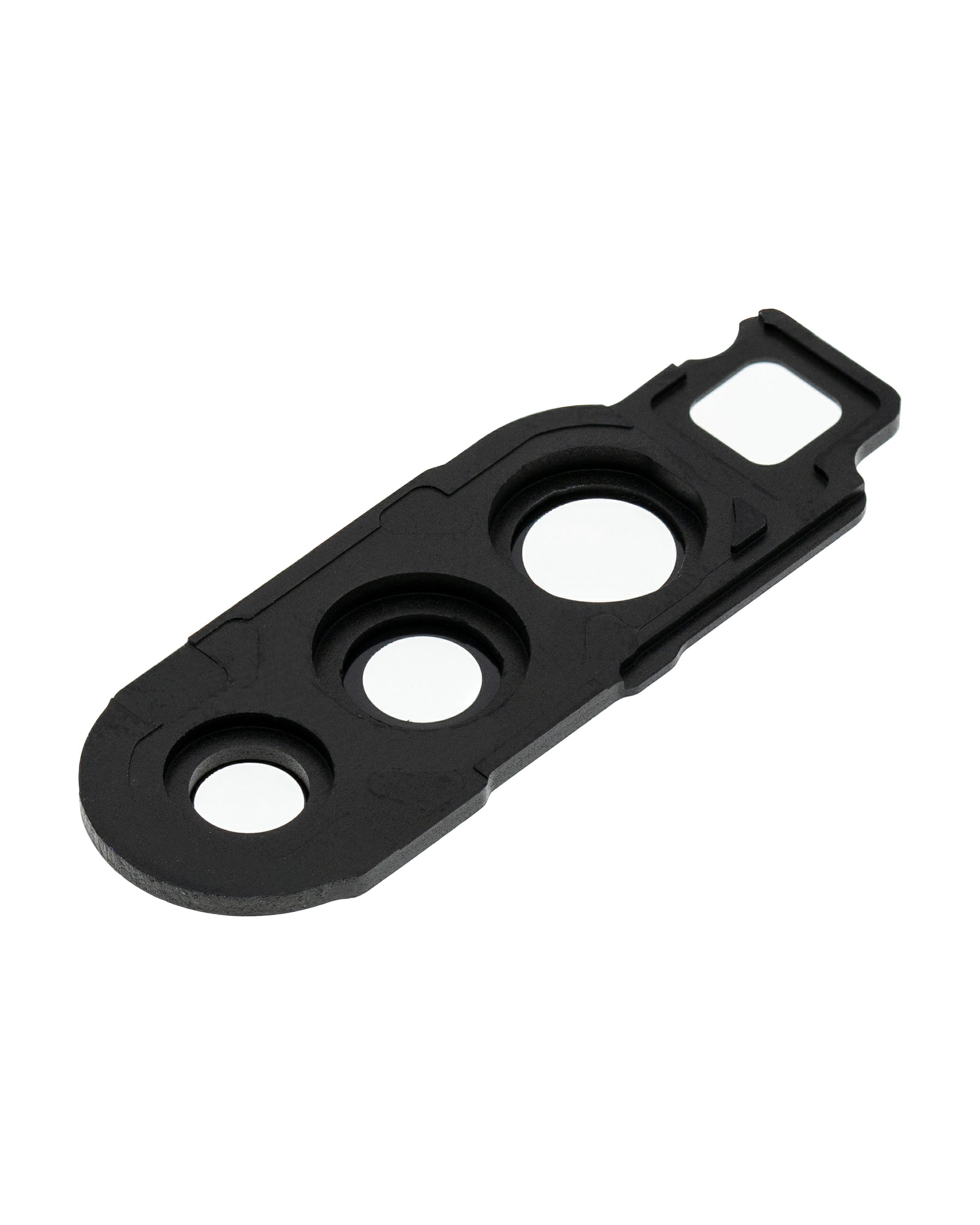 Replacement Back Camera Lens With Cover Bezel Ring Compatible For Samsung Galaxy A90 5G (A908 / 2019) (Black)